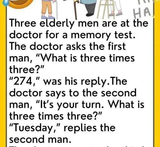 The Memory Test That Sparked Unexpected Laughter
