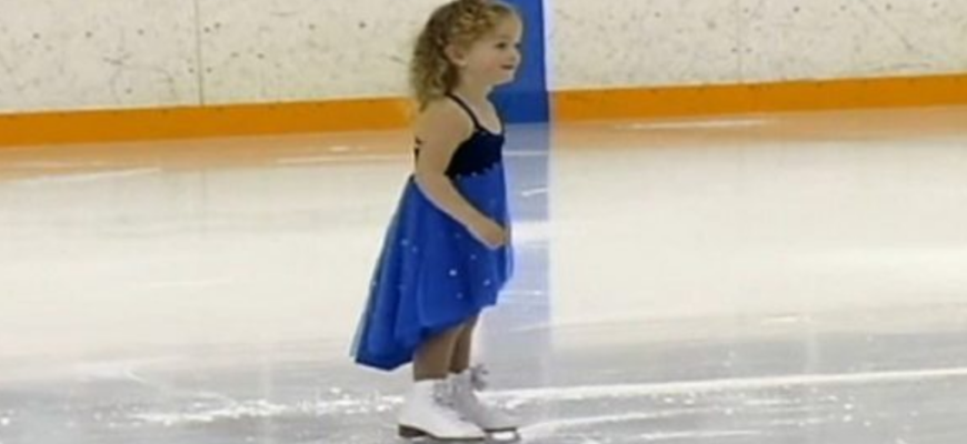 “Watch This Adorable Little Girl’s Impressive Ice Skating Moves!