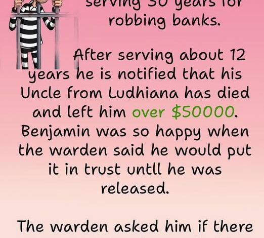 Benjamin was in jail