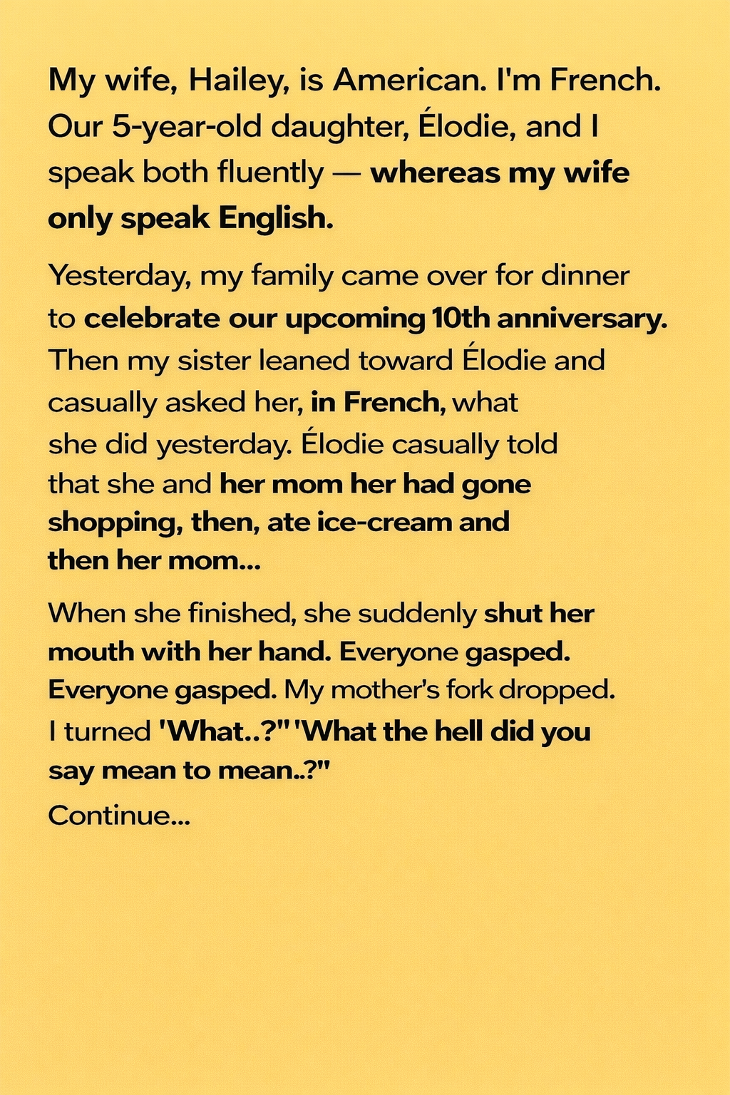 “The Night My Daughter Spilled the Secret — and My Wife’s Reaction Turned Our World Upside Down”