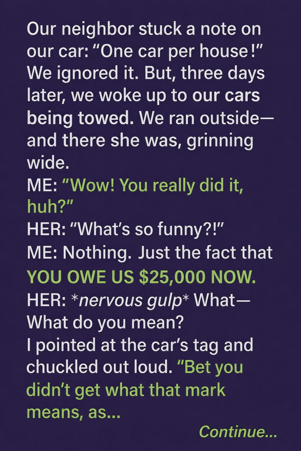 A Kind Favor From Next Door That Exploded Into an Unthinkable Confrontation