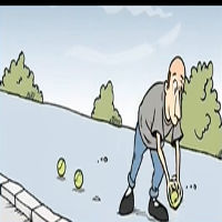 Video: One day while jogging