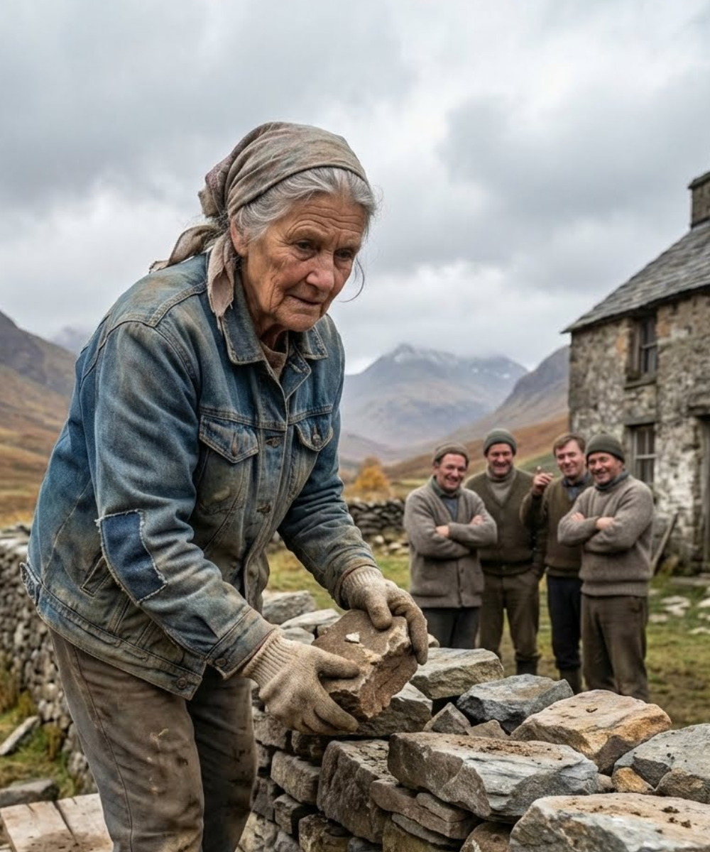 They laughed and labeled me “the crazy widow” for building a wall—until darkness swallowed the sky and panic spread.