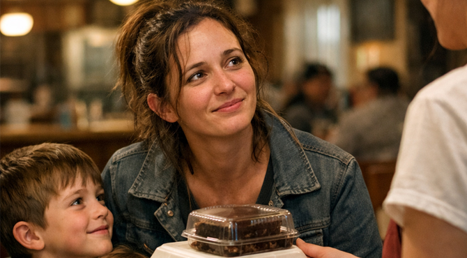 A Woman Begged Me for Leftovers—What She Left Behind Nearly Made Me Collapse.