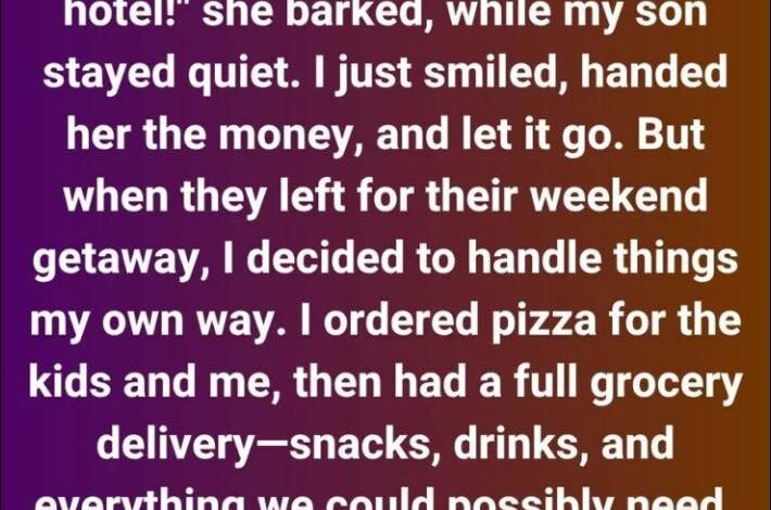 My daughter-in-law charged me for toilet paper. She didn’t realize what I was about to do next would change everything.