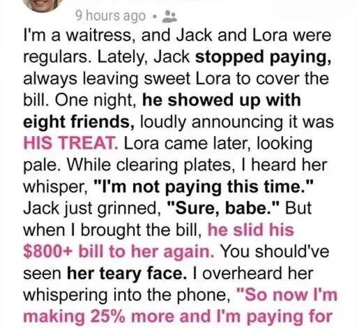He Made His Wife Pay for His Friends — I Made Him Regret It