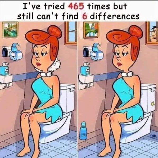 Test: Only a person with a high IQ can find the 6 differences