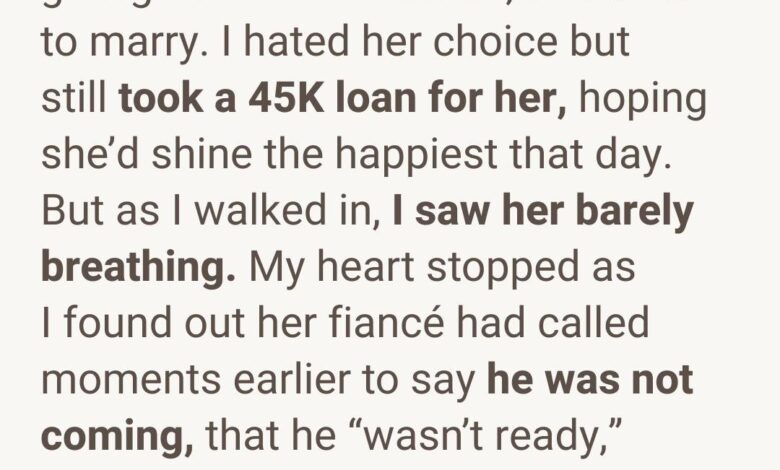 The Wedding Was Suddenly Canceled — But the Next Moment Brought My Daughter the Healing She Needed