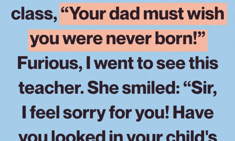 My 8-Year-Old Daughter Came Home in Tears After Being Humiliated by Her Teacher — What I Found in Her Backpack Shocked Me