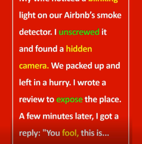 The Airbnb Camera I Wasn’t Supposed to Find