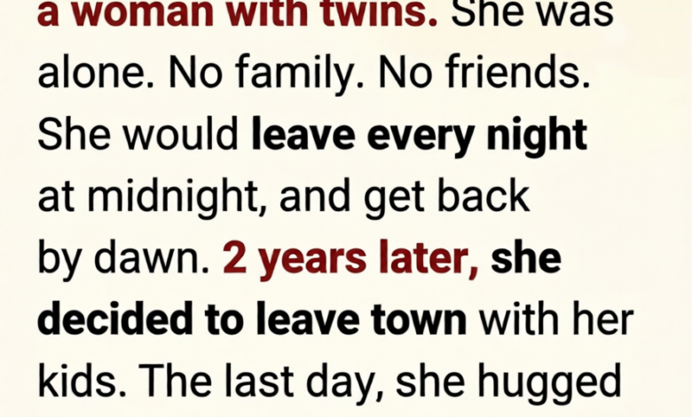 I Thought She Was Just a Single Mom… Until I Discovered What She Did Every Night