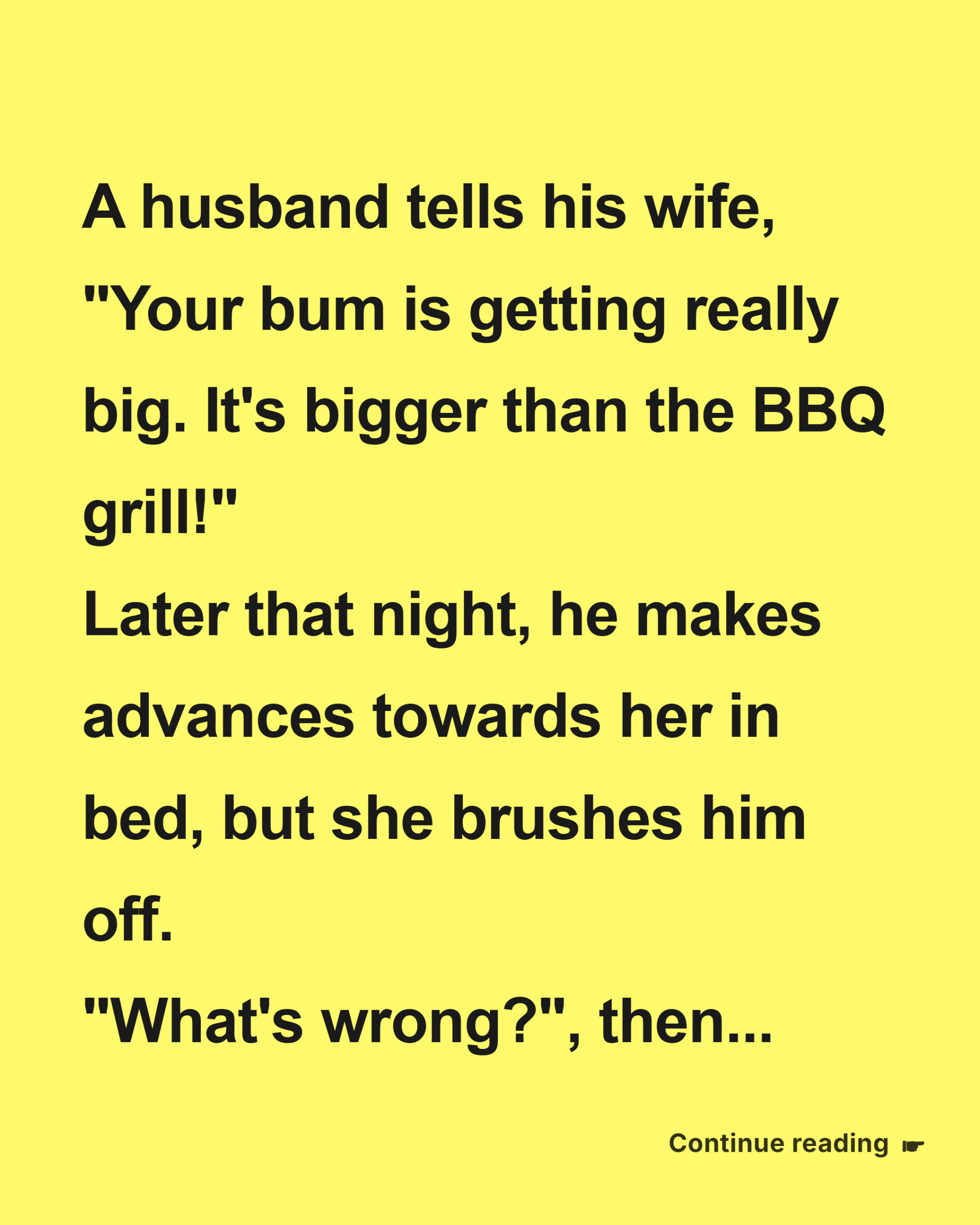 Wife’s Savage Comeback After Husband’s Brutal “Barbecue” Comparison😂