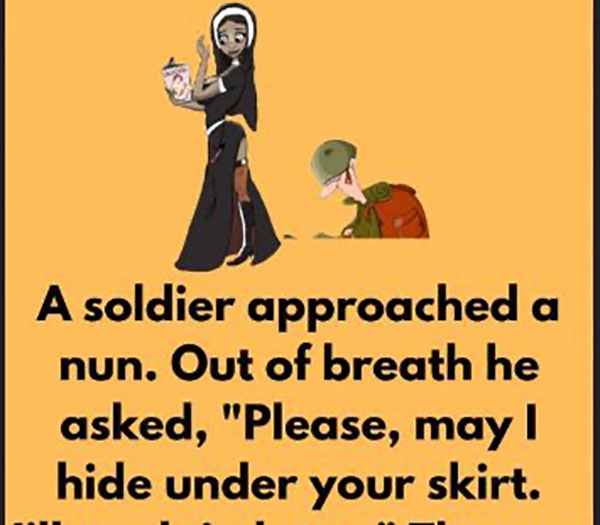 Video: A Soldier Approached A Nun