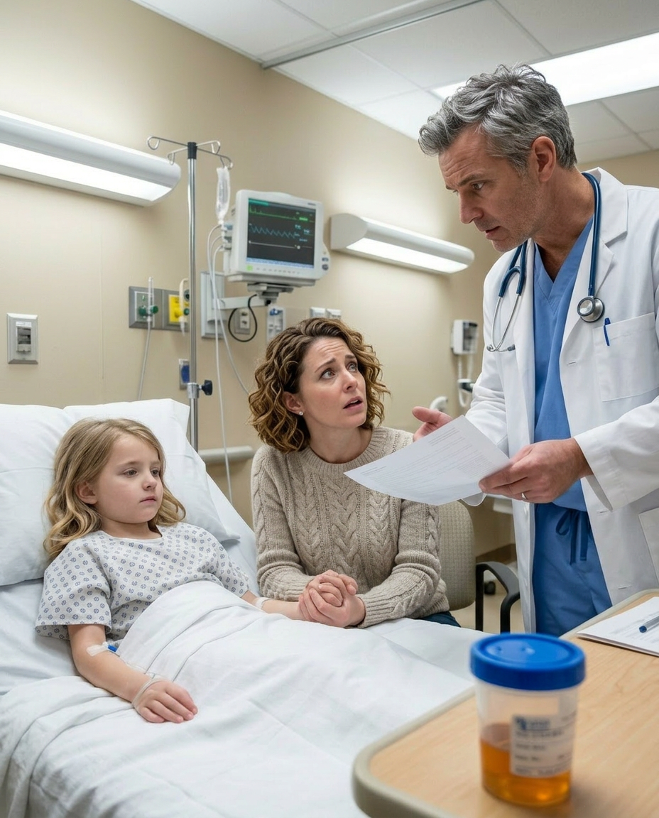 I drove to my sister’s house to drop off a birthday gift. My niece pulled me close and whispered: “Auntie, can you ask mom to stop mixing things in my juice?” I rushed her to the doctor. What they found in the results — it was time to teach her a brutal lesson.