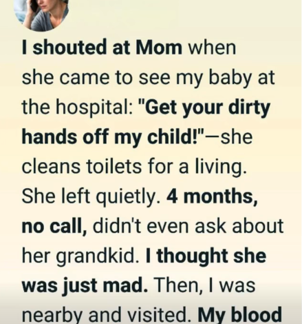 I Refused to Let My Mom Touch My Baby Because of Her “Dirty Hands”—Months Later, I Regretted It