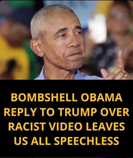 Barack Obama Calls Trump’s Social Media Post “Deeply Troubling” After Controversial Video Surfaces