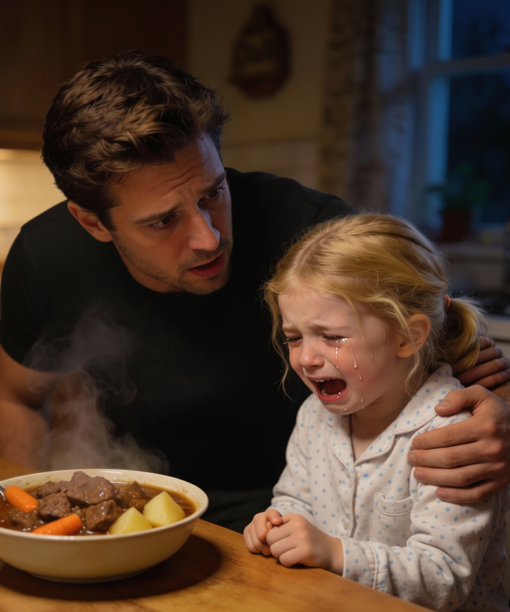 My sister went away on a business trip, so I was left in charge of my 5-year-old niece for a few days, and everything seemed normal, until dinnertime. I made beef stew