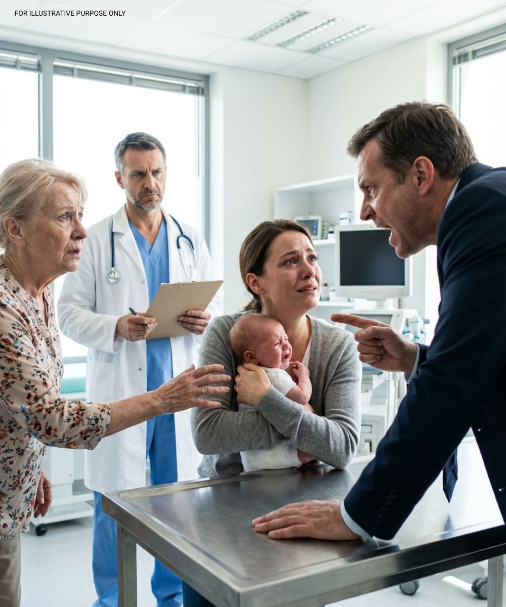 At my baby’s three-month checkup, the doctor called me into a separate room and lowered his voice so no one else could hear him, and what he said next made the floor feel unstable beneath my feet.