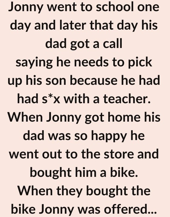 Jonny went to school one day