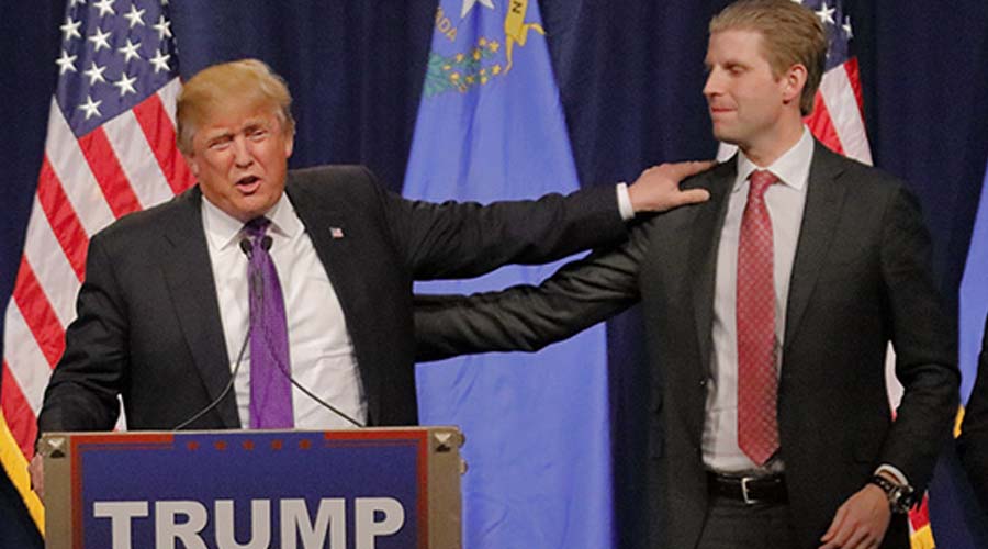 Eric Trump reflects on growing up with Donald Trump: an unconventional and strict father