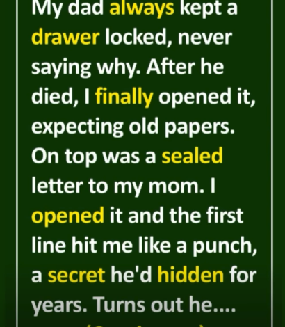 The Drawer My Father Never Wanted Opened