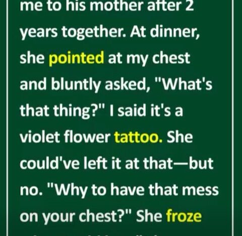 She Mocked My Tattoo—Then Learned the Truth