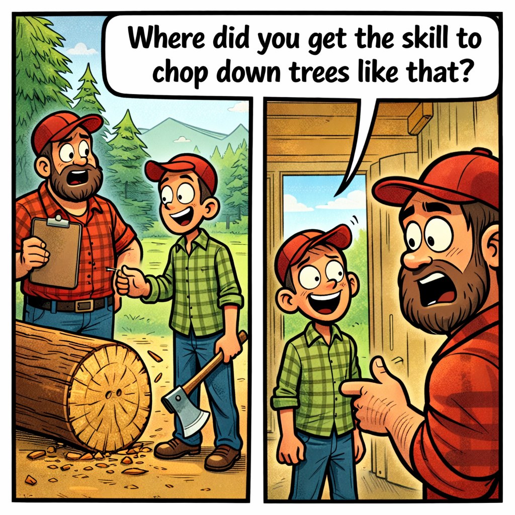 Looking for a good lumberjack