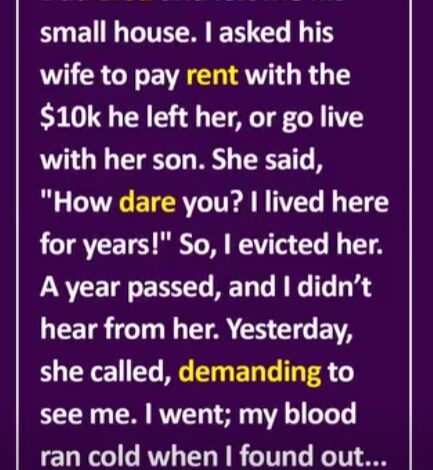 I Put My Dad’s Widow Out of the House — It’s Not a Free Hotel