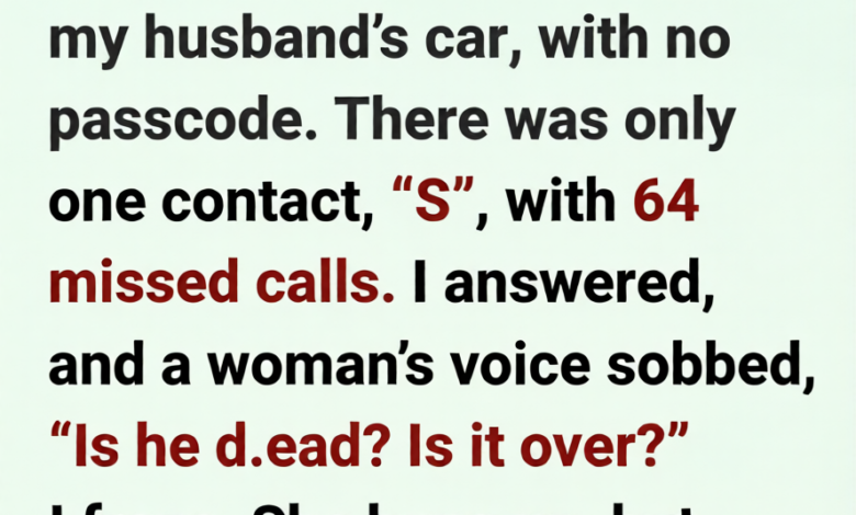 I Found a Secret Phone in My Husband’s Car… I Wasn’t Ready for the Truth