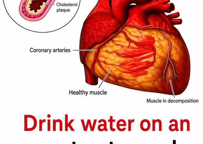 For this reason, it is beneficial to drink water on an empty stomach.
