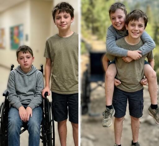 y 12-Year-Old Son Carried His Wheelchair-Bound Friend on His Back During a Camping Trip So He Wouldn’t Feel Left Out – The Next Day, the Principal Called Me and Said, ‘You Need to Rush to School Now’