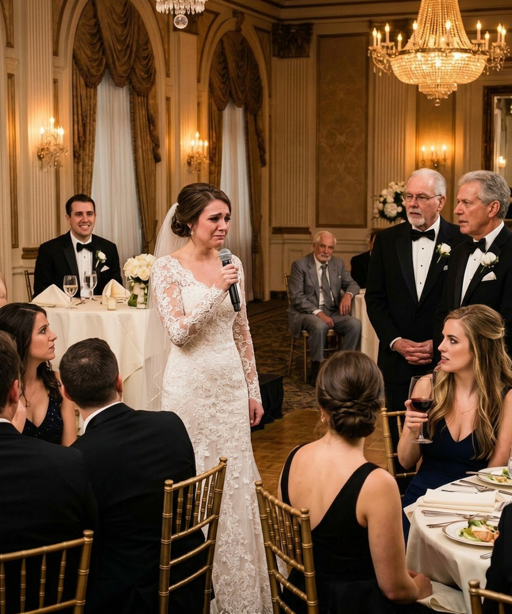 On my wedding night, they looked at my father’s old suit and sneered, “He belongs in the back, not at the family table.”