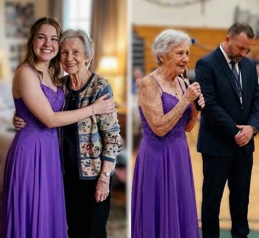 I Wore My Late Granddaughter’s Prom Dress to Her Prom – But What She Hid Inside Made Me Grab the Mic