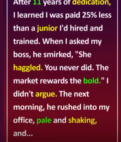 I Refused to Be Paid Less Than a Newbie — I Deserve Respect, Not Pity
