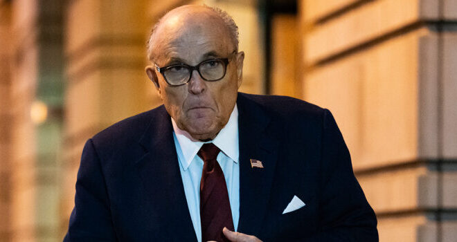 Rudy Giuliani in critical condition in hospital – Trump makes claim