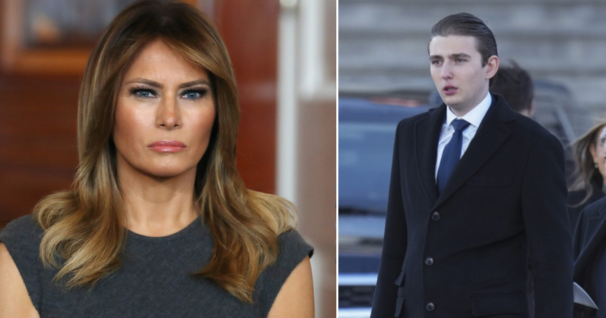 Melania Trump warned people behind leaked Barron photo would face “immediate consequences”