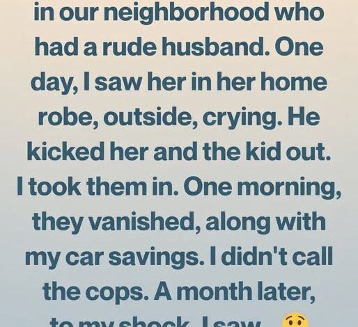 She Knocked on My Door at Midnight—And Left Me With
