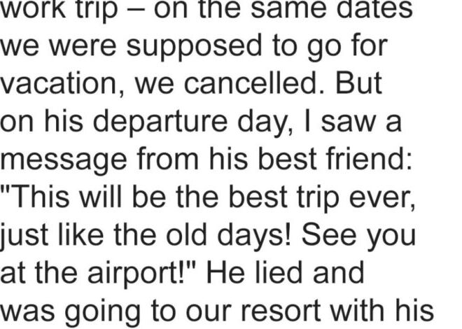 News My Husband Went on Vacation with His Friend – I Showed Up and Gave Them the Vacation They Deserved