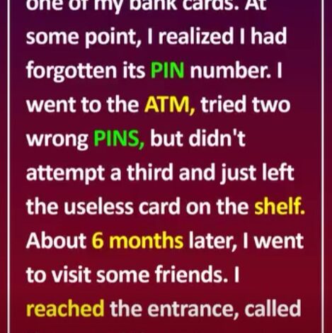 The Forgotten PIN I Recovered By Accident