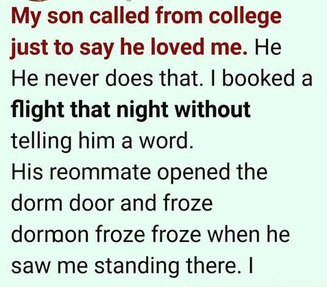 My Son Called Me Just to Say “I Love You”—So I Booked a Flight Without Telling Him Why