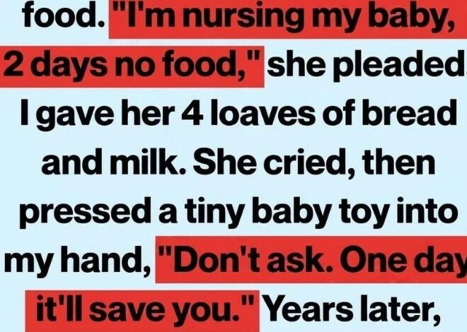 A Hungry Mother Gave Me an Old Baby Toy—Years Later, It Saved My Life