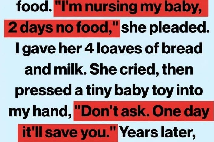 A Hungry Mother Gave Me an Old Baby Toy—Years Later, It Saved My Life