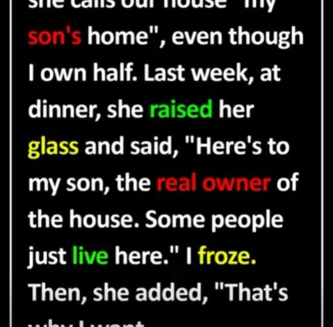 My MIL Dismissed Me in My Own Home, and I’m Stunned By Her Unbelievable Demand