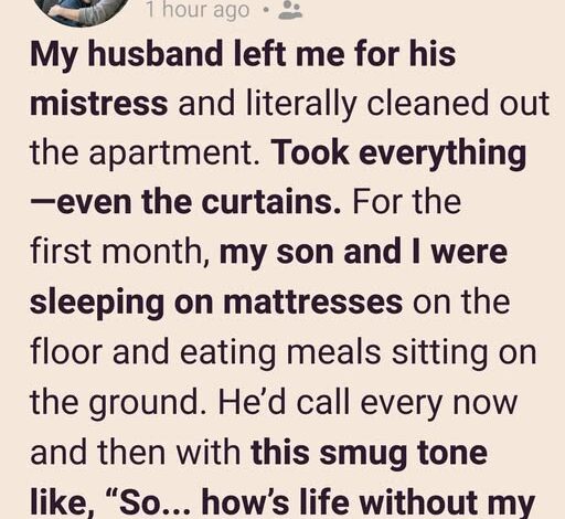 He Belittled Me for “Living Without His Money” — Until His Mistress Revealed the Truth