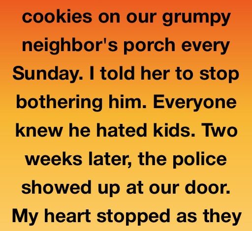 My Little Girl Delivered Cookies to Our Elderly Neighbor Every Week—Then We Learned the Heartbreaking Reason He Waited for Her Knock