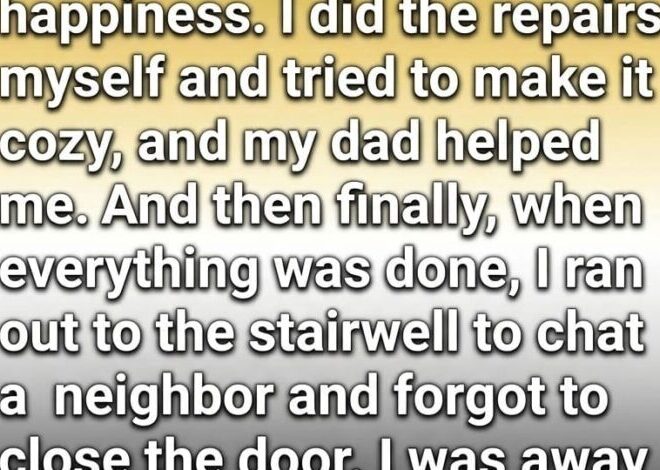 I Left My Apartment Door Open for Five Minutes—and Discovered