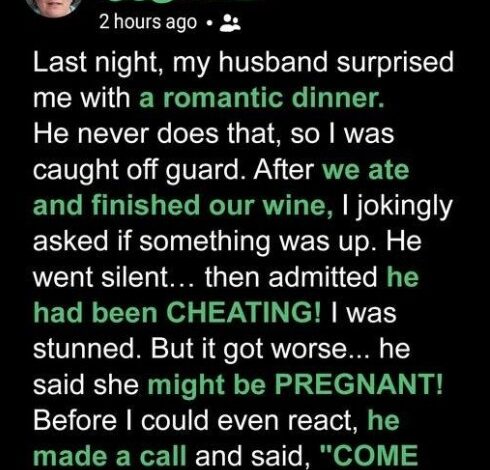 My Husband Unexpectedly Surprised Me with a Romantic Dinner, but There Was a Terrible Reason behind It