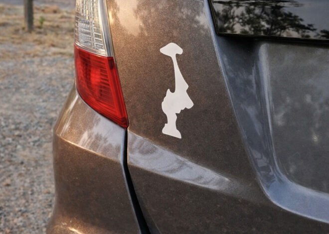What an Upside-Down State Sticker Really Represents for Drivers