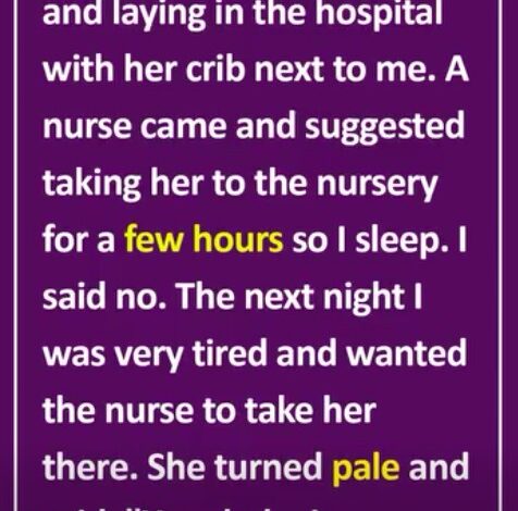 “We Don’t Have a Nursery…”