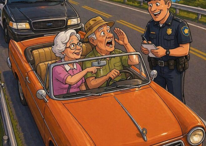 A Retirement Road Trip, a Traffic Stop, and a Moment They’ll Never Forget